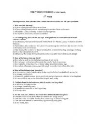 English Worksheet: Study Guide - The Virgin Suicides- Sofia Coppola
