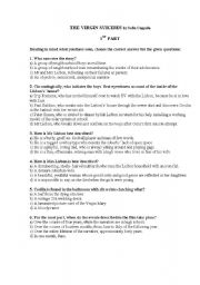 English worksheet: Study Guide - The Virgin Suicides- Sofia Coppola