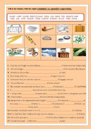 CONTAINERS & QUANTITY EXPRESSIONS