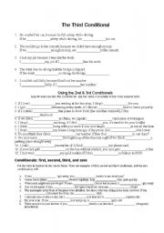 English Worksheet: Conditionals