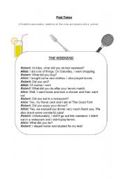 English Worksheet: past tense