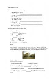 English Worksheet: exercise simple past