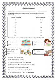 Object pronouns