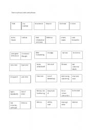 English Worksheet: Domino Game