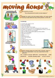 English Worksheet: Moving house