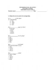 English worksheet: PAST SIMPLE