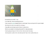 English Worksheet: Robot boy - worksheet