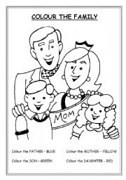 COLOUR THE FAMILY