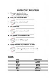 English Worksheet: PAST SIMPLE (REGULAR AND IRREGULAR VERBS) 3 PAGES