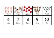 Numbers Memory game