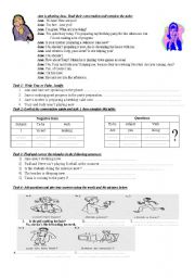 English Worksheet: Present Continuous 