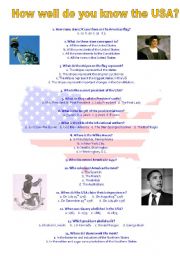 Quiz about the USA