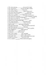 English Worksheet: gerunds