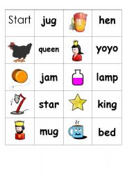 English Worksheet: dominoes