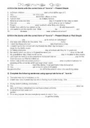 English Worksheet: Have to
