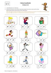 I Know My Phonics: Ending Sounds 8/12