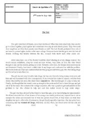 global test 1 for 2nd form tunisian students