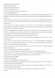 English Worksheet: dialoge