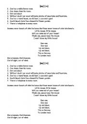 English Worksheet: Phonetics AU OU