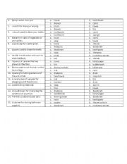 English Worksheet: Bathroom Vocabulary test