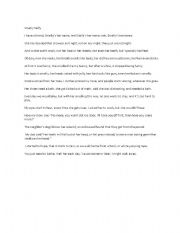 English Worksheet: Smelly Nelly