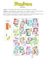 English Worksheet: NUMBERS (20-100)  Puzzle book