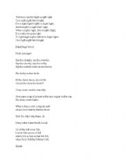 English Worksheet: tongue twisters