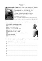 English Worksheet: Will..I robot