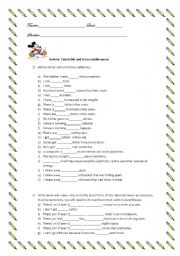 Review: Countable and Uncountable nouns