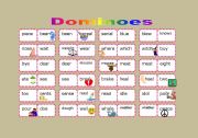 English Worksheet: Homophone dominoes