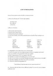 Worksheet on 