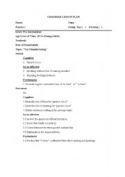 English worksheet: Passive Voice Lesson Plan