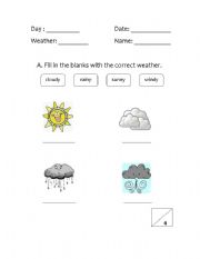 English Worksheet: Assessment