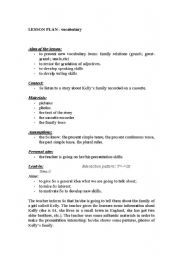 English Worksheet: vocabulary / speaking kills / writing