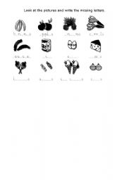 English Worksheet: FOOD - VOCABULARY