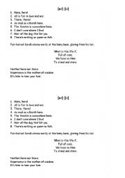 English worksheet: Phonetics EO IO