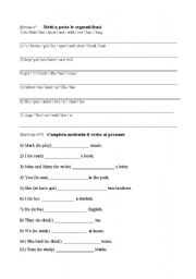 English worksheet: classwork 