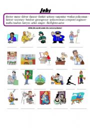 English Worksheet: JOBS