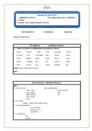 English Worksheet: Gerund or infinitive