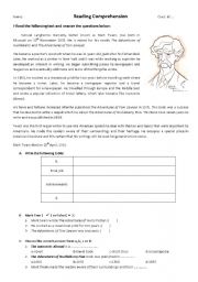 English Worksheet: Mark Twain 