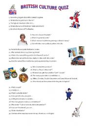 British Culture Quiz