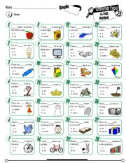 English Worksheet: Grammar Focus Series_23 A AN SOME Exercises (Fully Editable + Key)