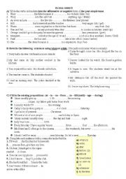 A COMPREHENSIVE WORKSHEET FOR ANATOLIAN HIGH SCHOOL GRADE 11 STUDENTS