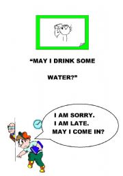 English Worksheet: Classroom language 1