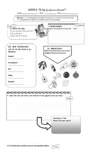 English Worksheet: Dragon Ball Z- reading