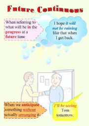 English Worksheet: How to speak about future events 4  5  6   of  6