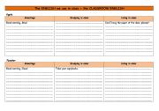 English Worksheet: CLASSROOM ENGLISH: the English we use in class!