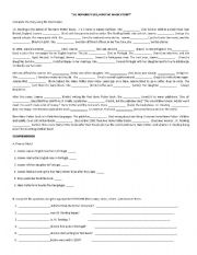 English Worksheet: JK ROWLING BIO. Simple past - Reading comprehension