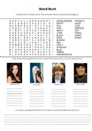 Appearance and Personality worksheet