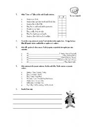 English Worksheet: vamp life